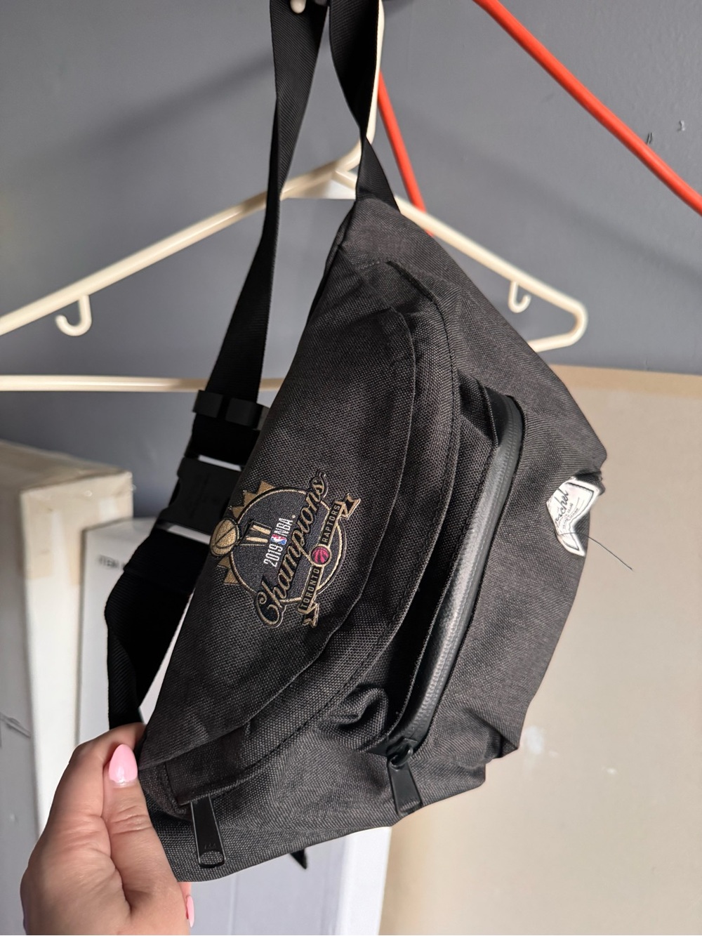Herschel Supply Company Black Belt Bag with Subtle Logo Patch - Picture 2 of 2
